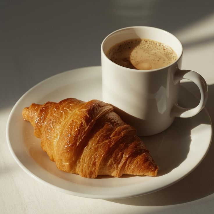 Croissant and Coffee Combo 