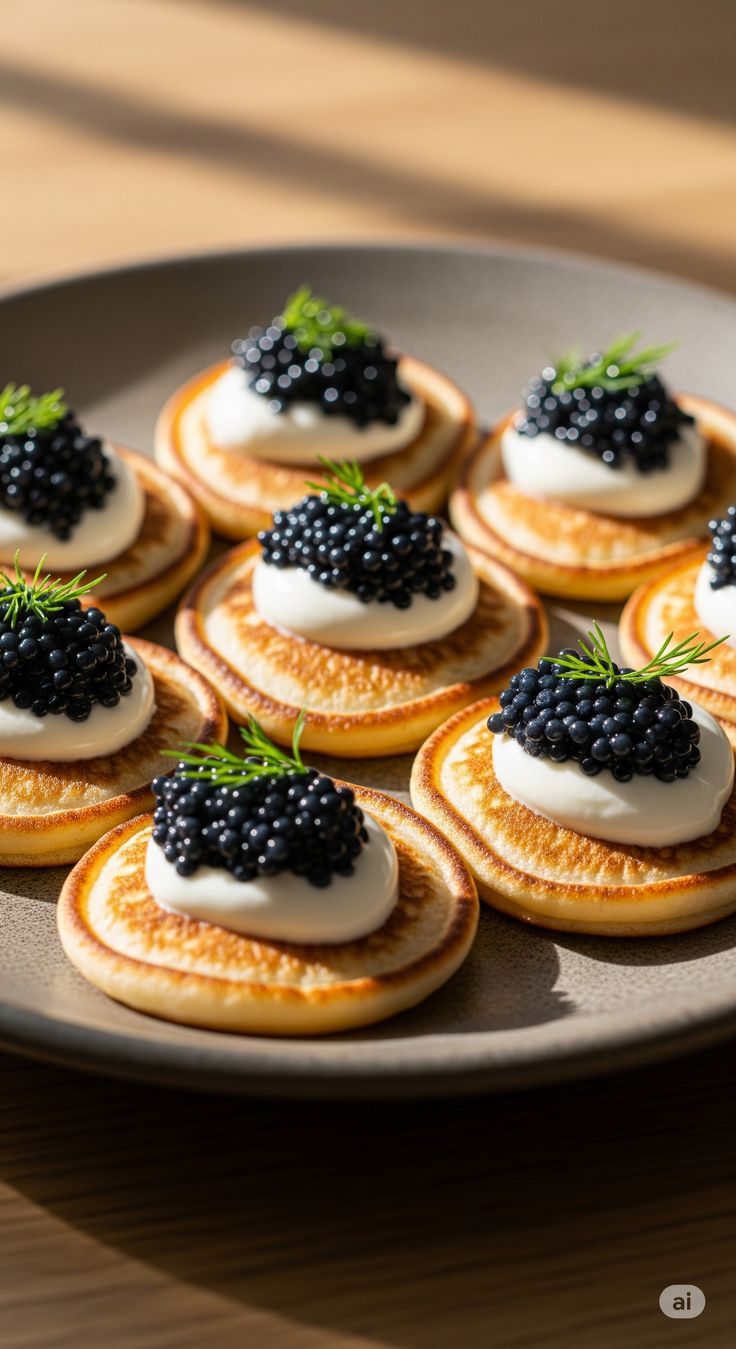 Caviar and Blinis 