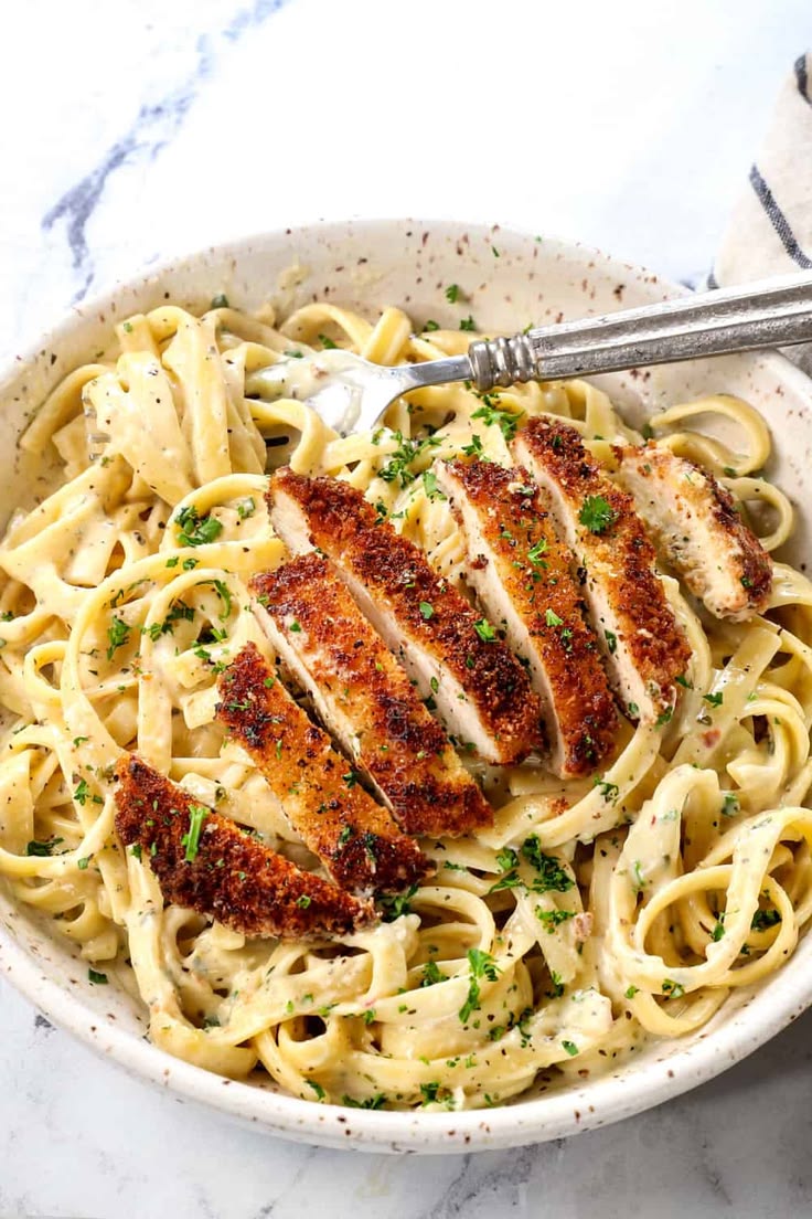 Chicken Alfredo 