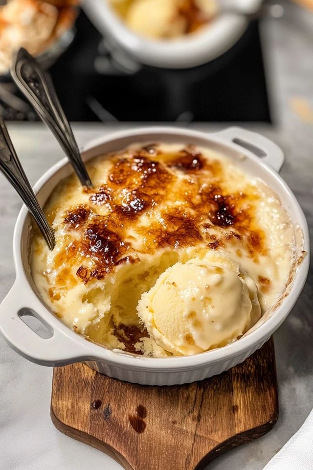 Ice Cream Creme Brulee 