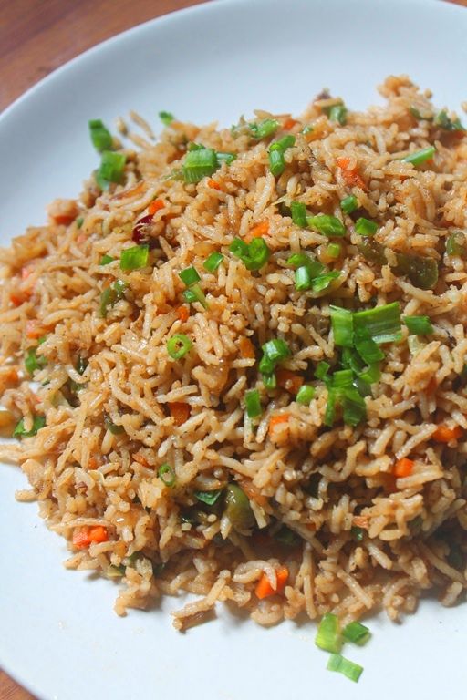 Vegetable Fried Rice 