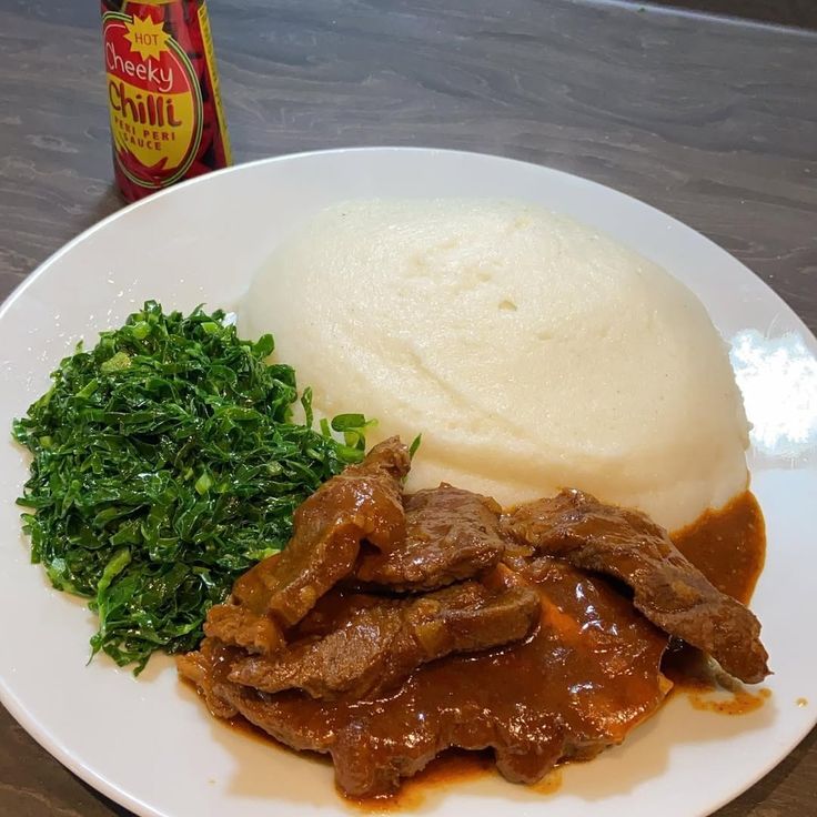Mutton Stew with Ugali 