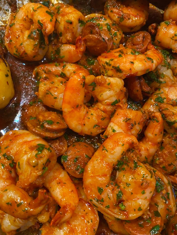 Garlic Butter Prawns 
