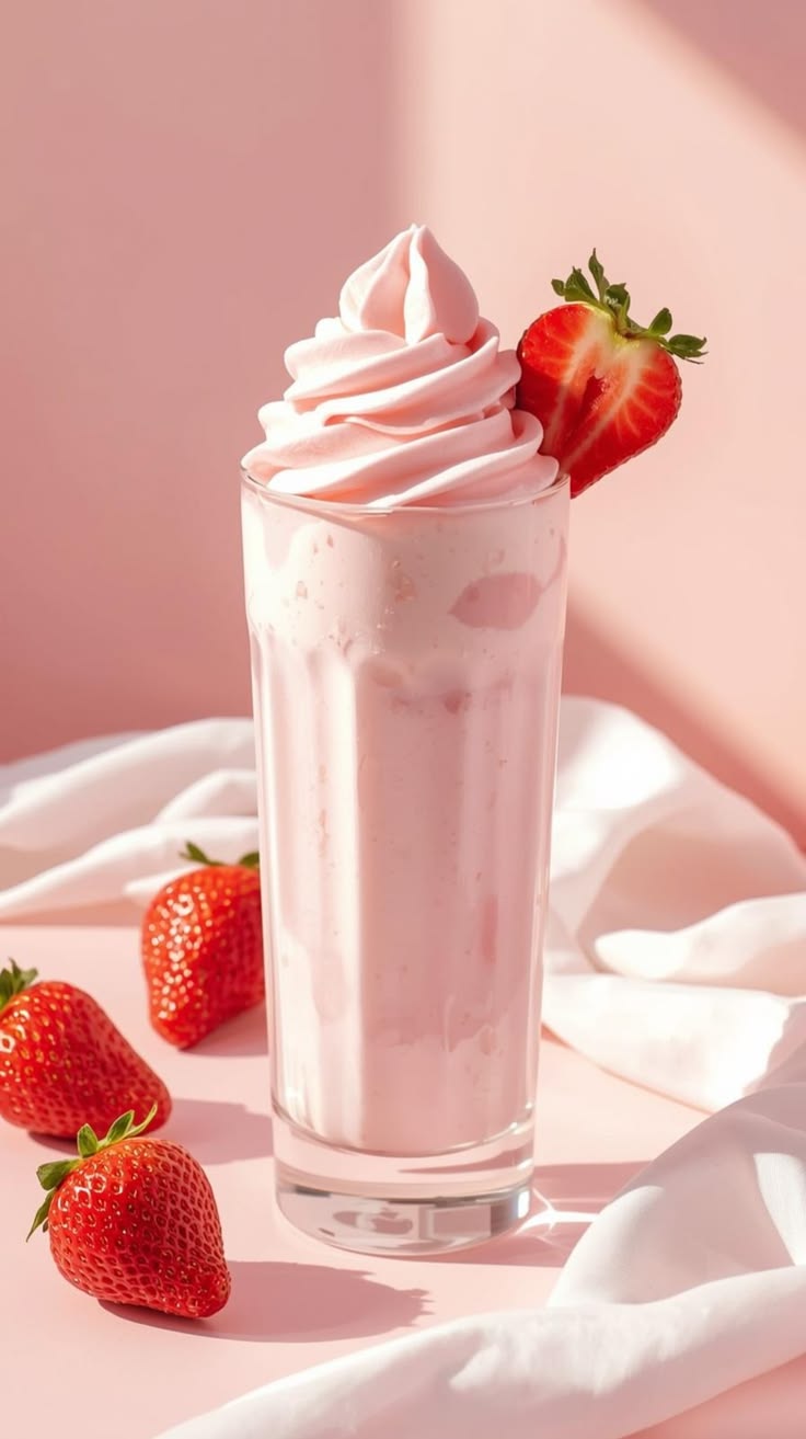 Strawberry Milkshake 