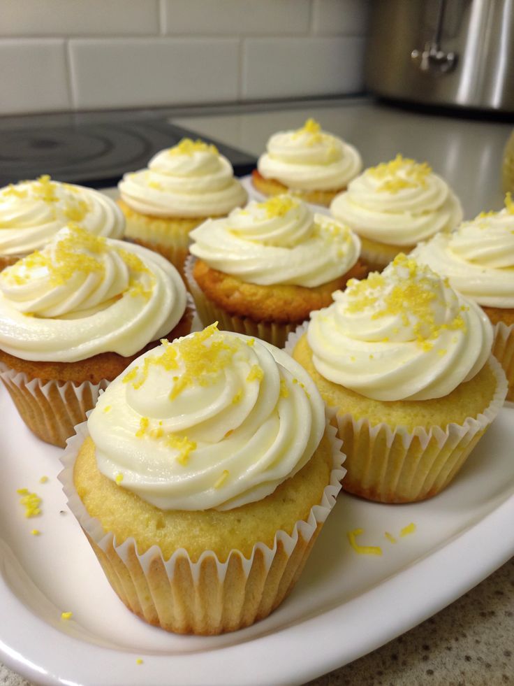 Lemon cupcakes 