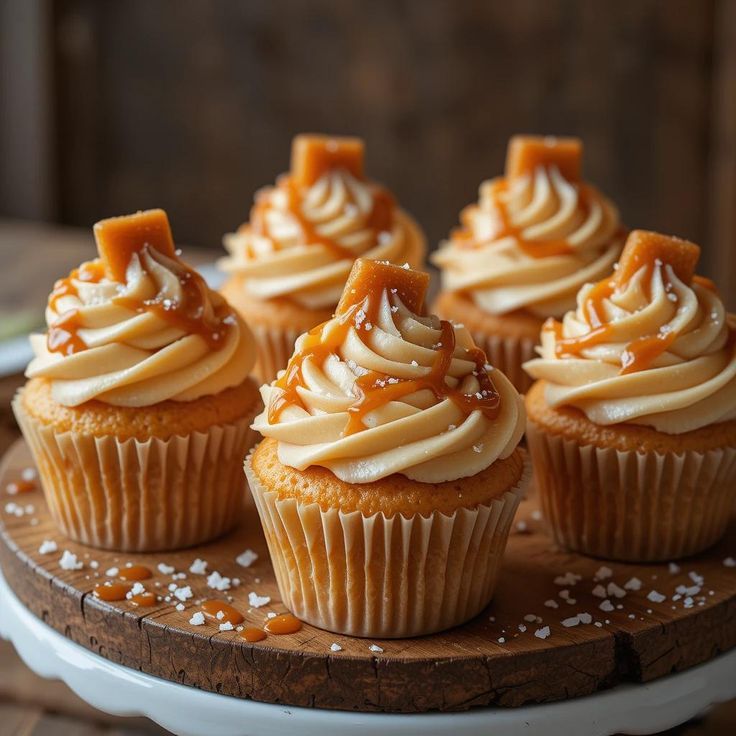 Caramel Cupcakes 