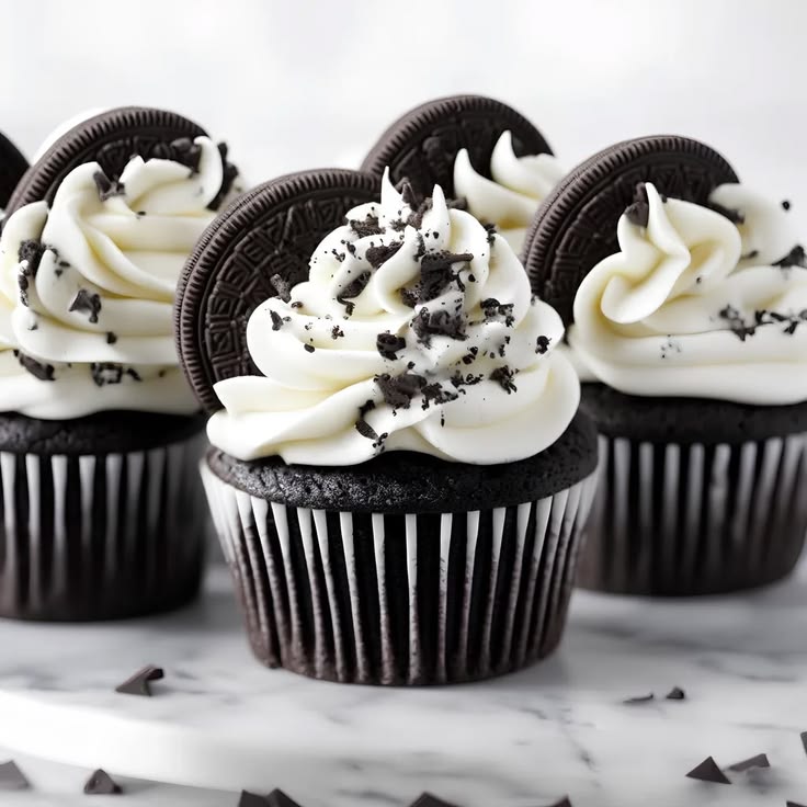 Oreo cupcakes 