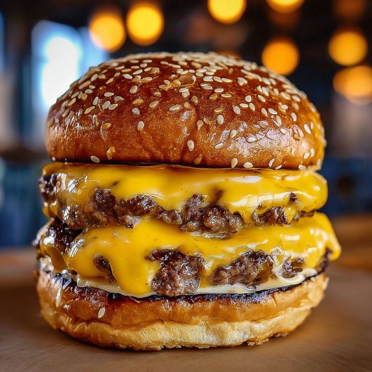 Double Beef Burger 