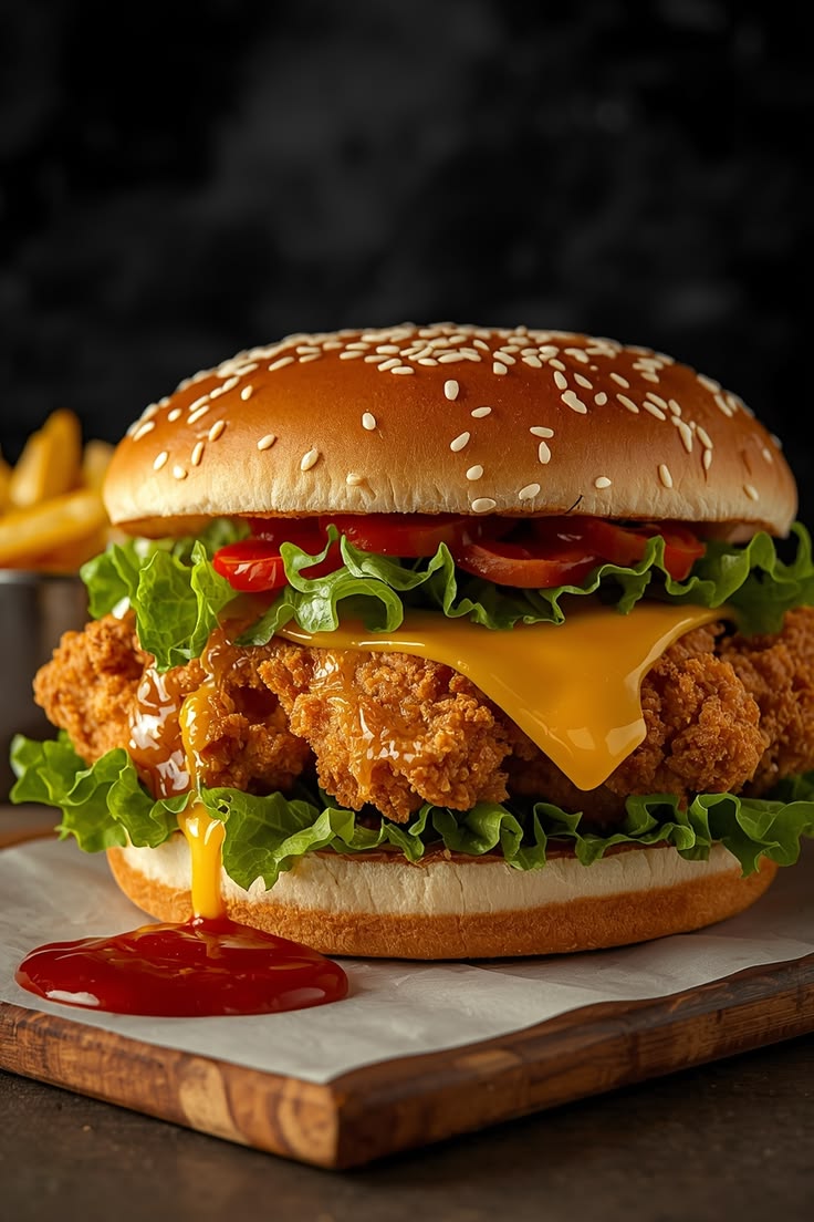 Crispy Chicken Burger 