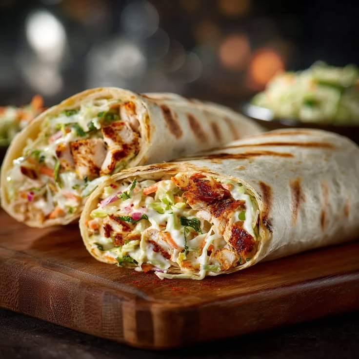 Barbecue Chicken Wrap