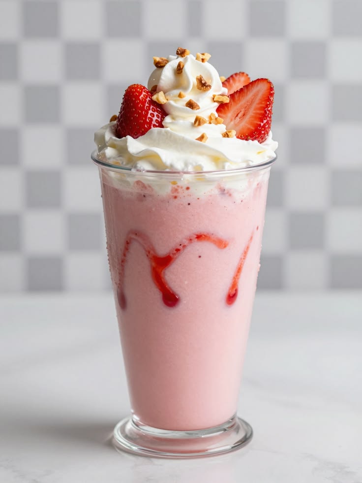 Strawberry Milkshake 