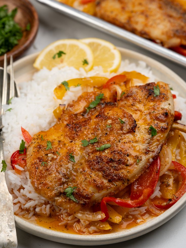 Tilapia with Rice 