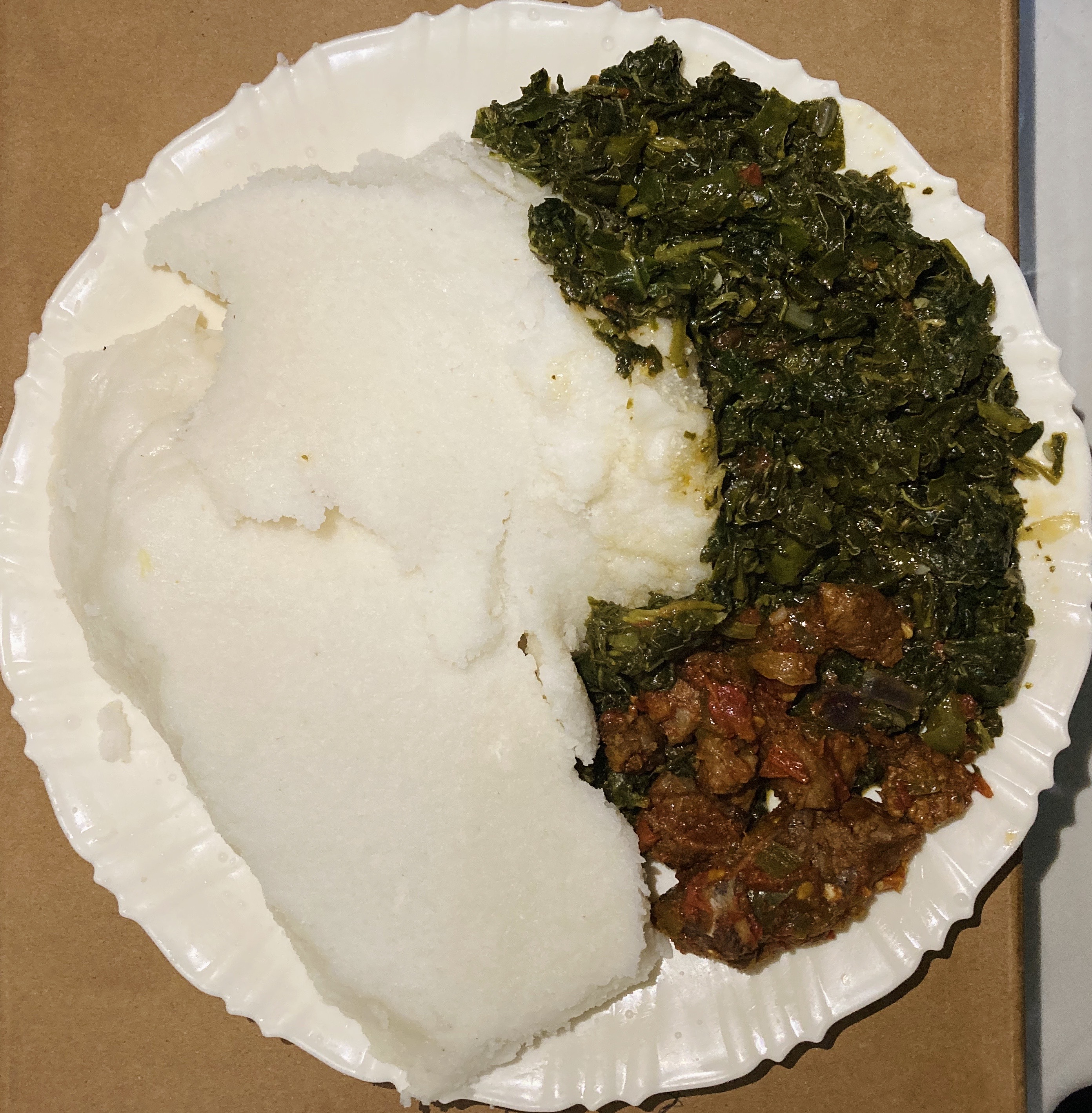 Ugali Beef