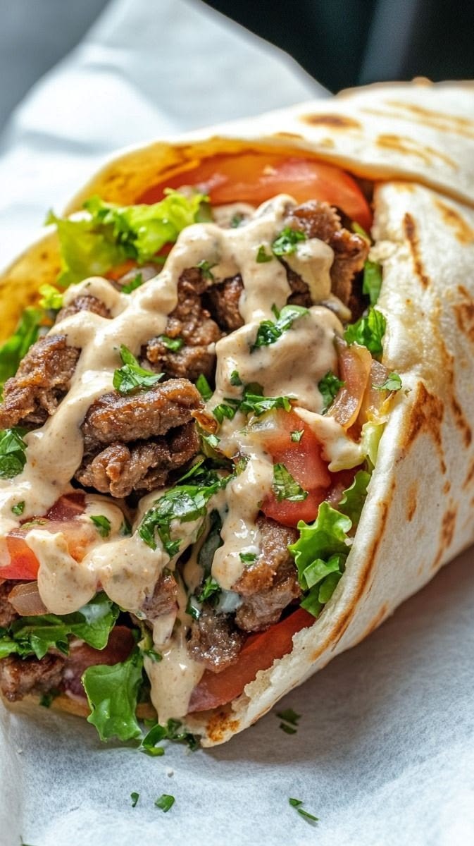 Jumbo Shawarma Roll
