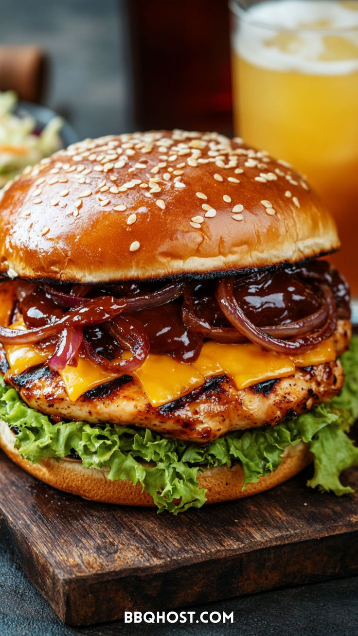 BBQ Chicken Burger 