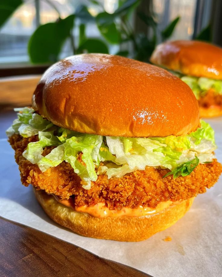 Crispy Chicken Burger 