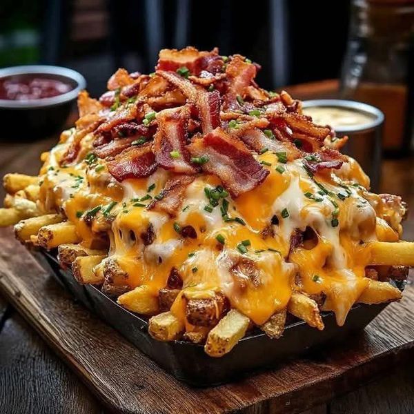 Beef Bacon Loaded Fries