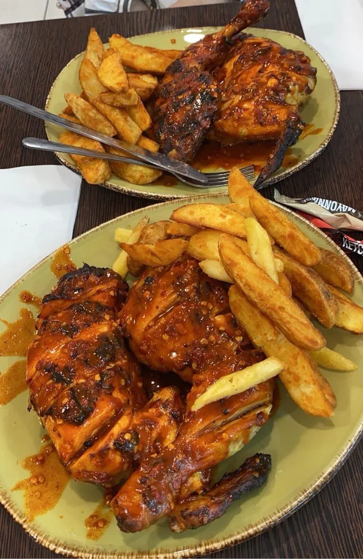 Grilled Periperi Chicken+ Fries