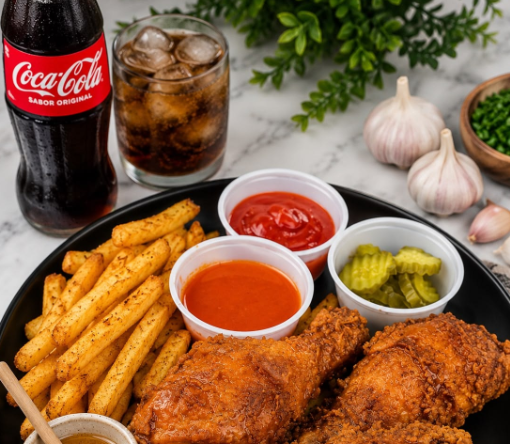 Combo Flavour of Choice + Chips +Soda