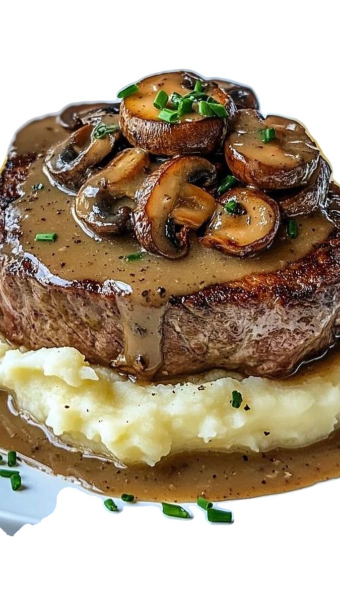Beef in Mushroom Sauce