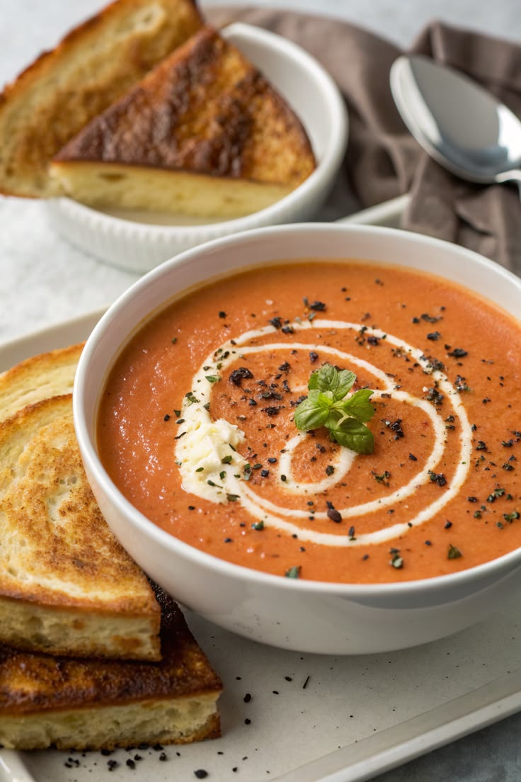 Cream of Tomatoes Soup 