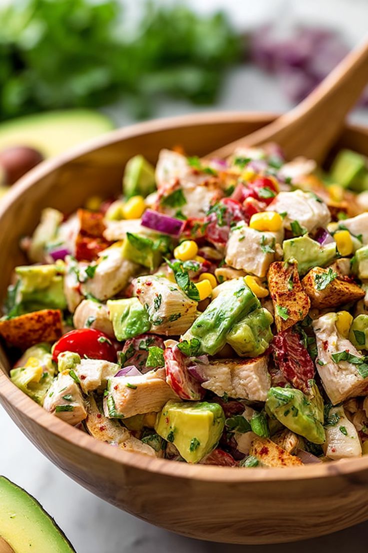 Avocado Chicken Salad