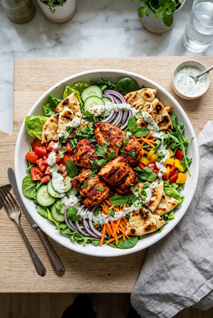 Chicken Tandoori Salad 