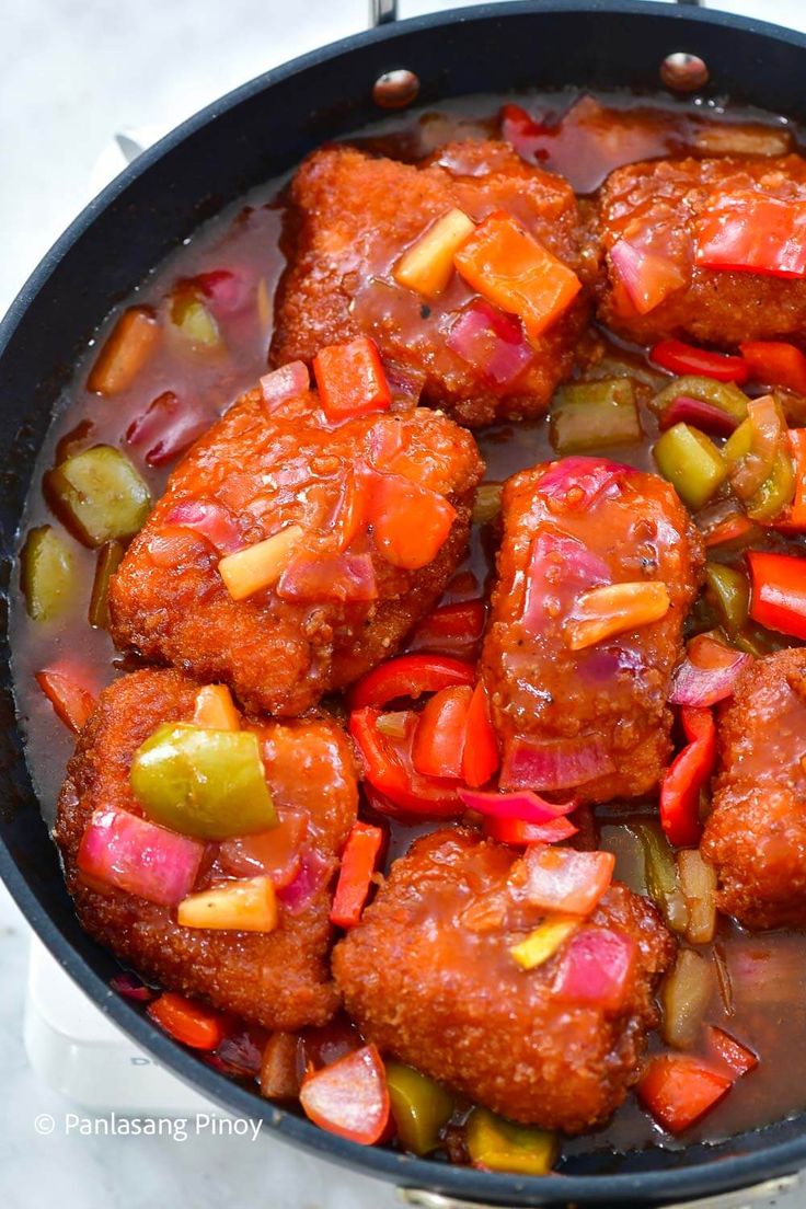Sweet and Pilipili Fish 