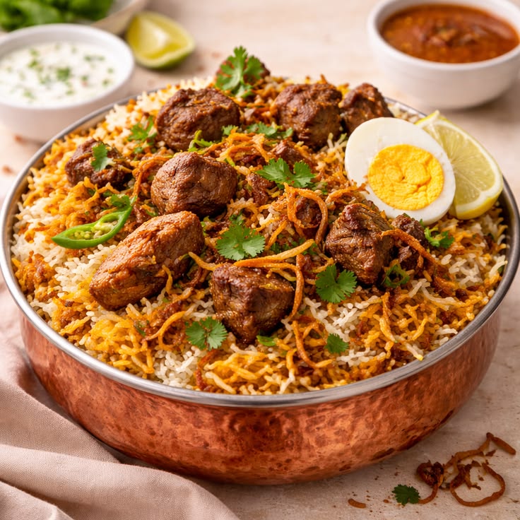 Boneless Mutton Biryani 