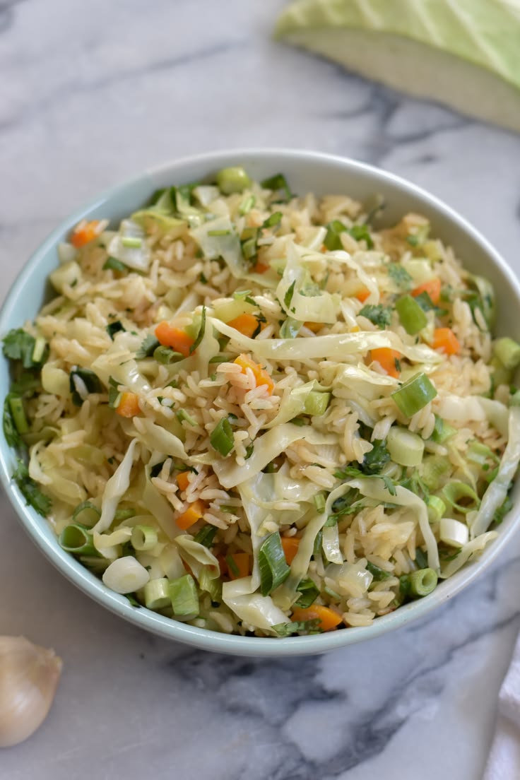 Cabbage Rice 