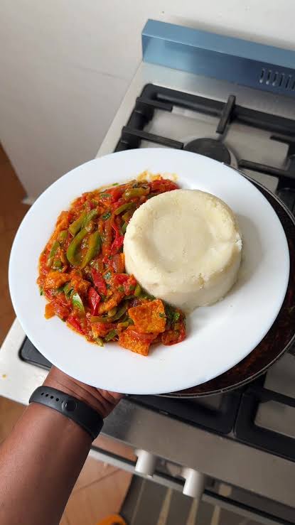 Ugali Egg Nyanya