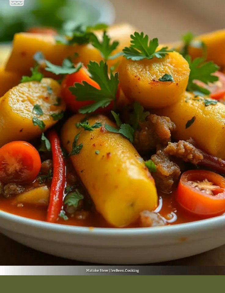 Matoke Beef