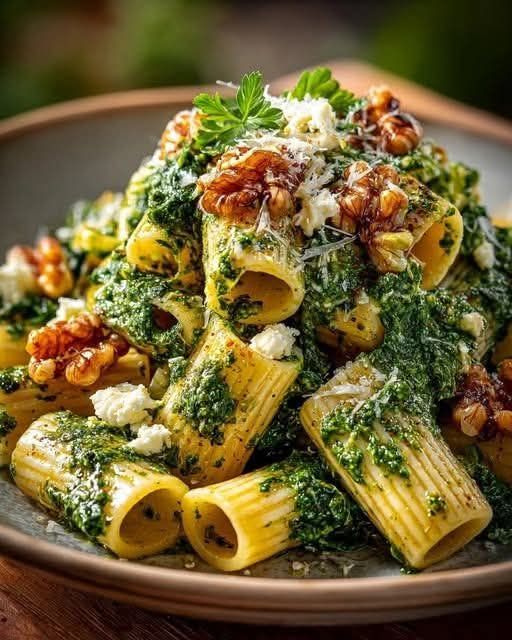 Pesto Macorron Pasta